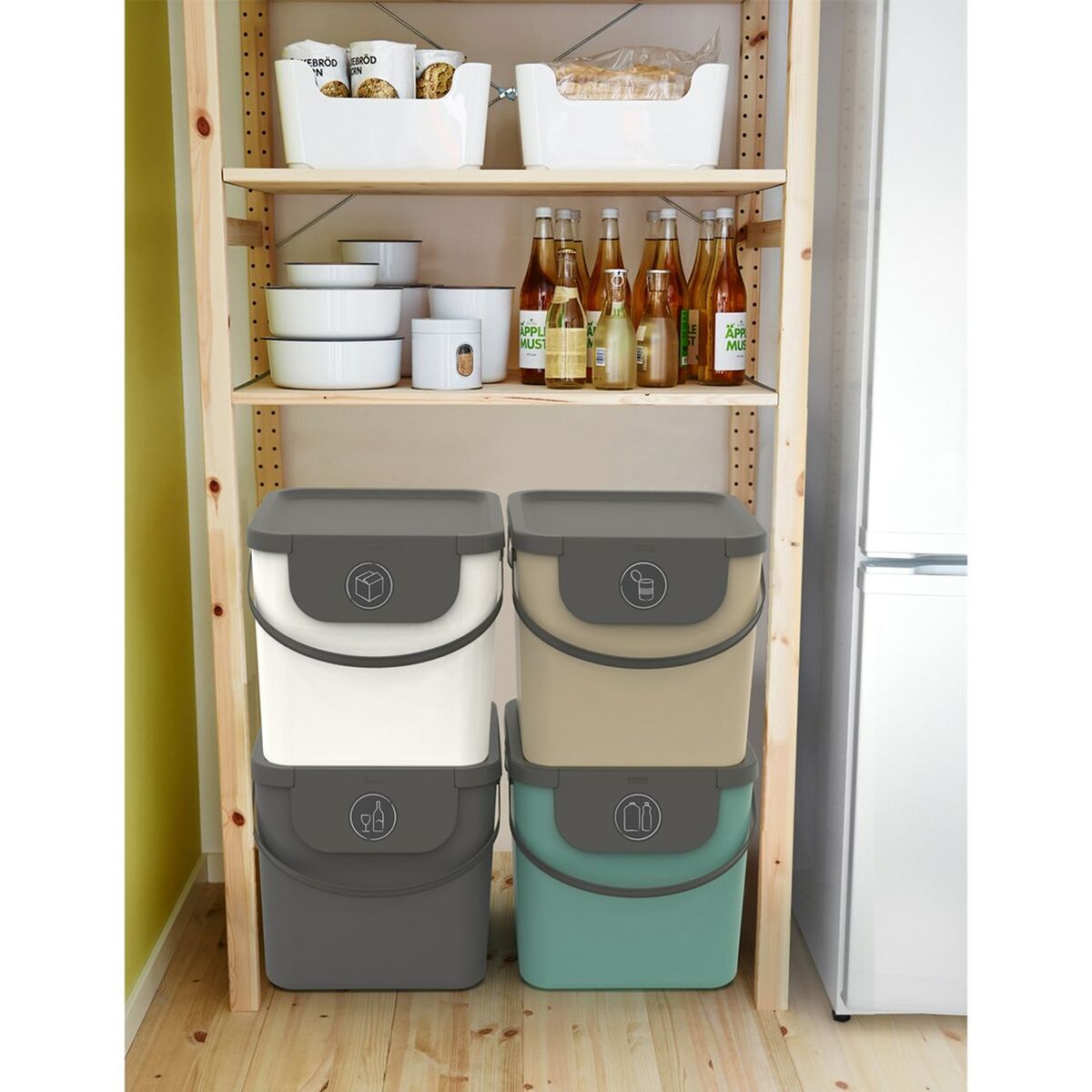 Recipiente Rotho Albula Azul 40 L Retangular